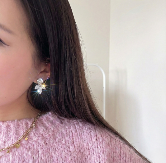 Lily Crystal Earrings