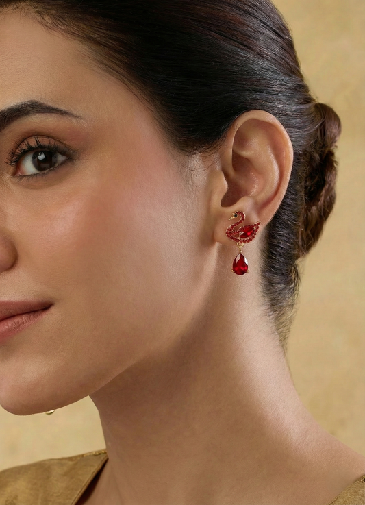 Royal Red Swan Drops