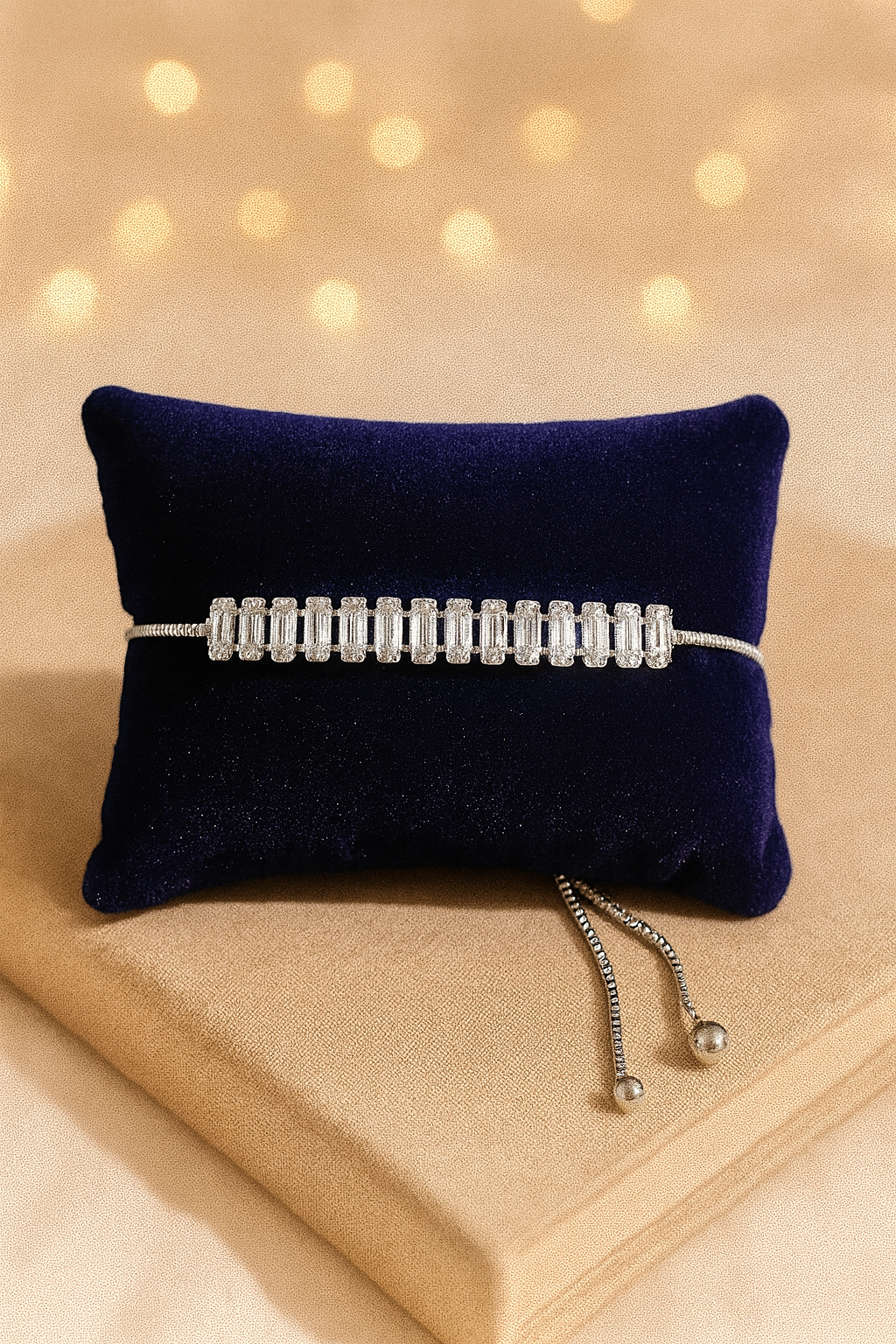 Ice Linear Crystal Bracelet