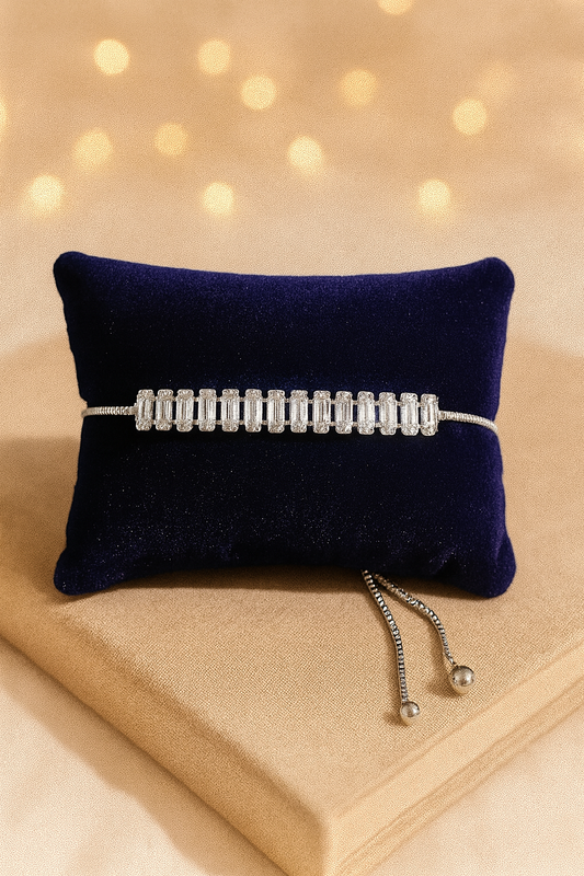 Ice Linear Crystal Bracelet