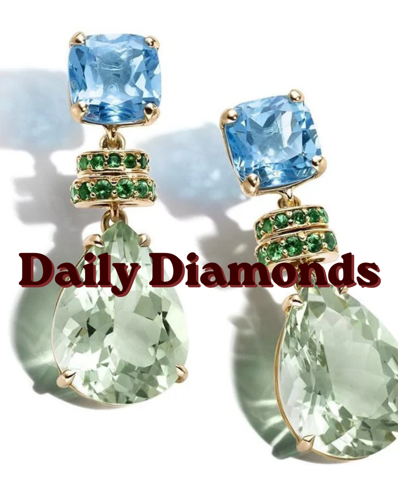 Shine Stone Earrings.