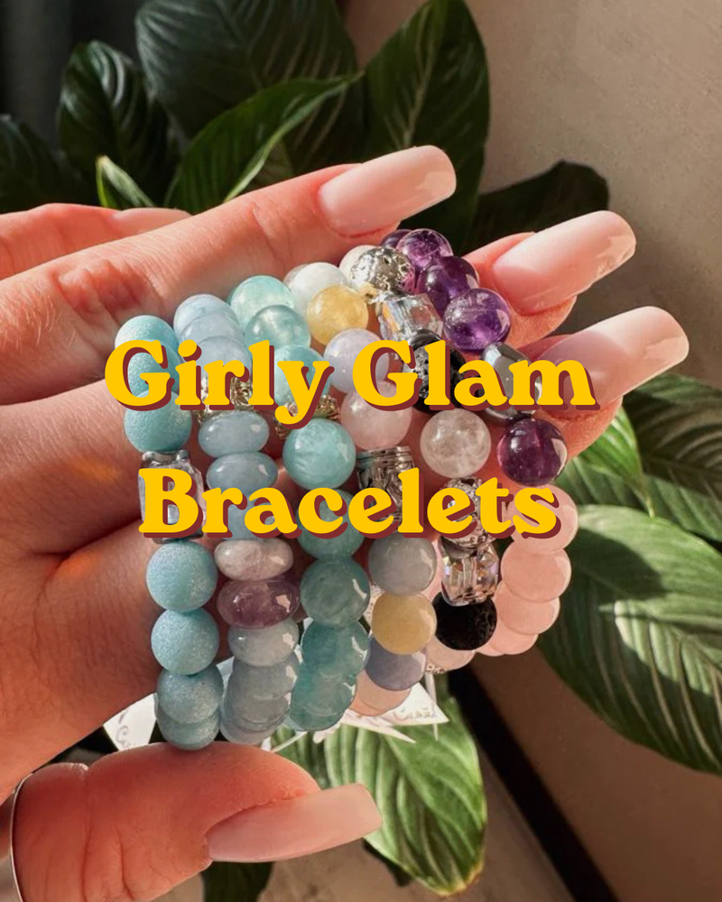 Girly Glam bracelets
