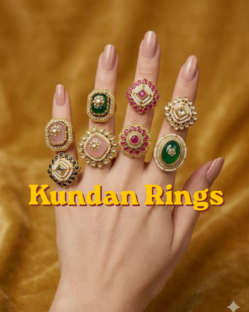 kundan rings