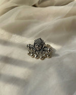 Devi Oxidized Statement Ring