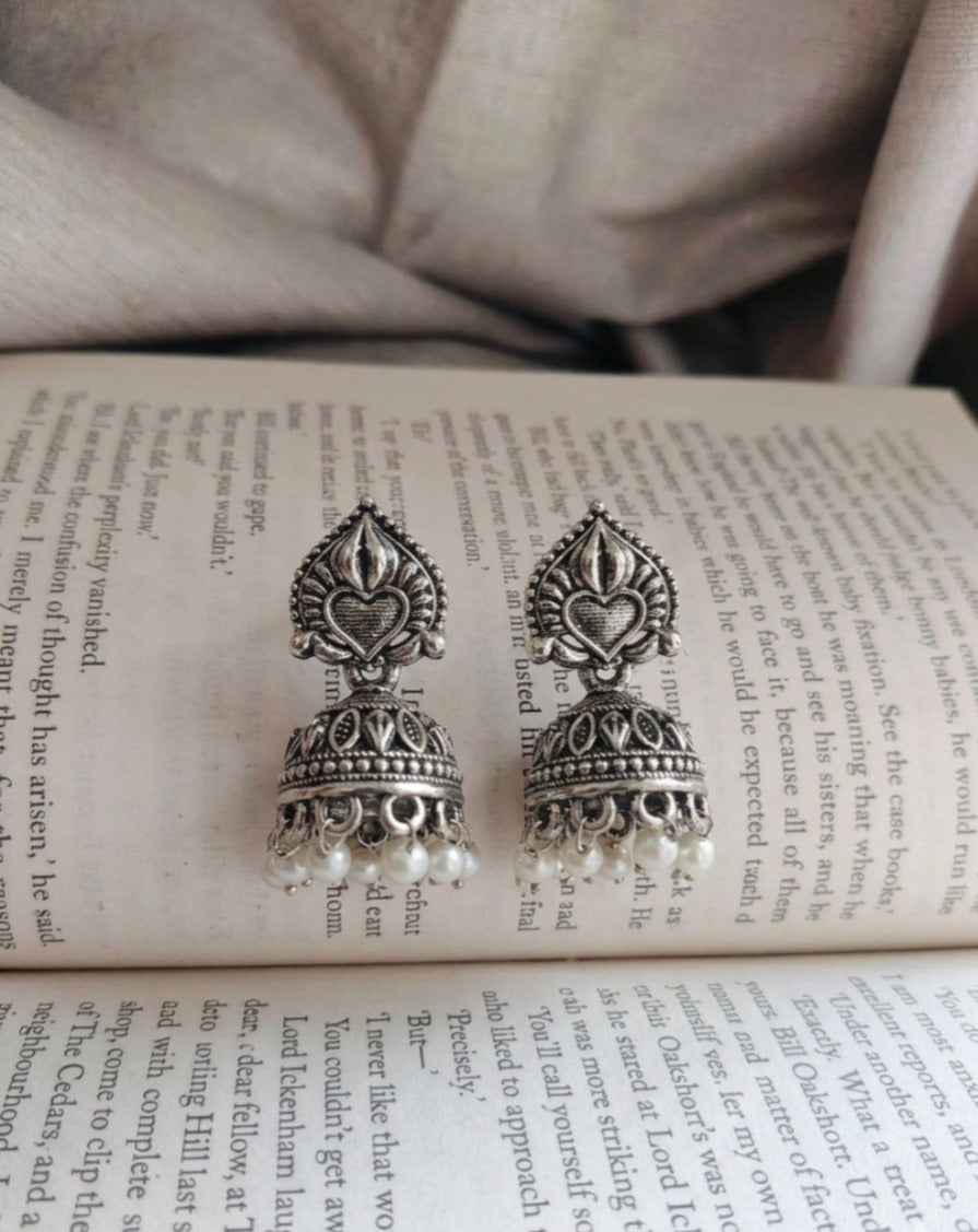 The Dilbar Oxide Jhumkas