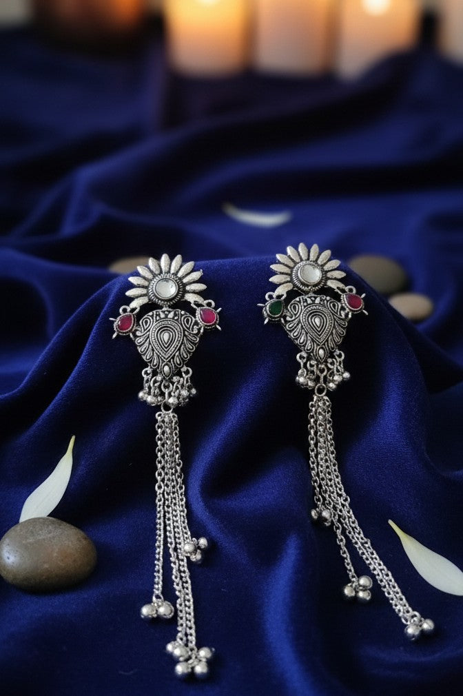Kashmiri Chandbali Earrings