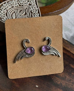 The Hansa Lavender Studs