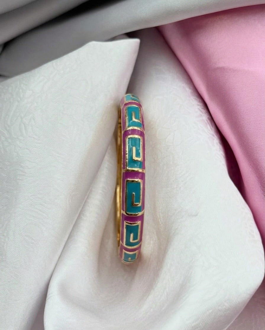 The Neon Maze Bangle