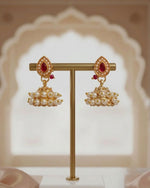 Gulabi Meera Mini Jhumka