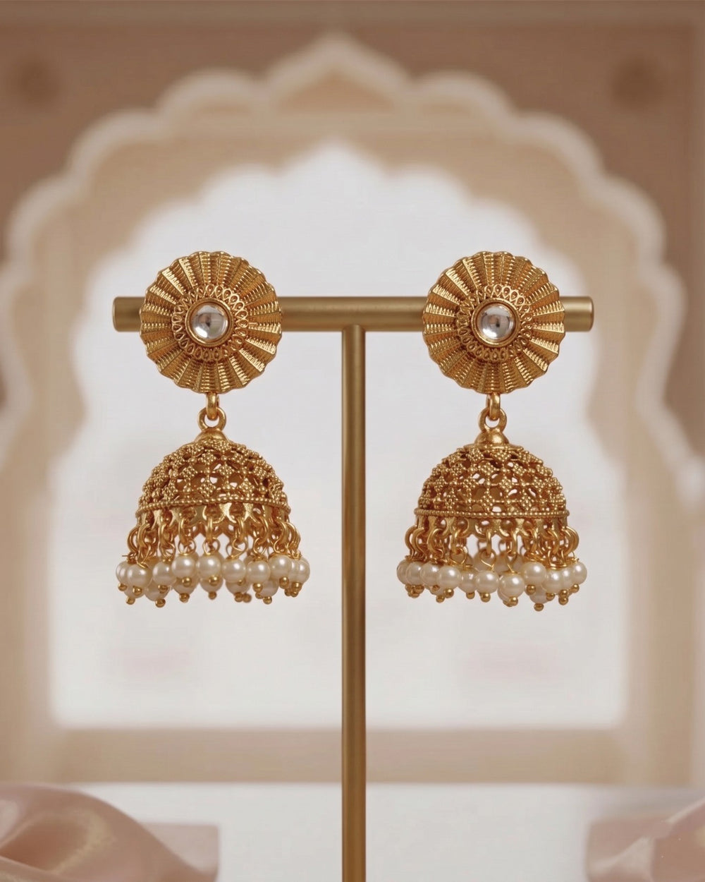 Swarna Kiran Mesh Jhumka