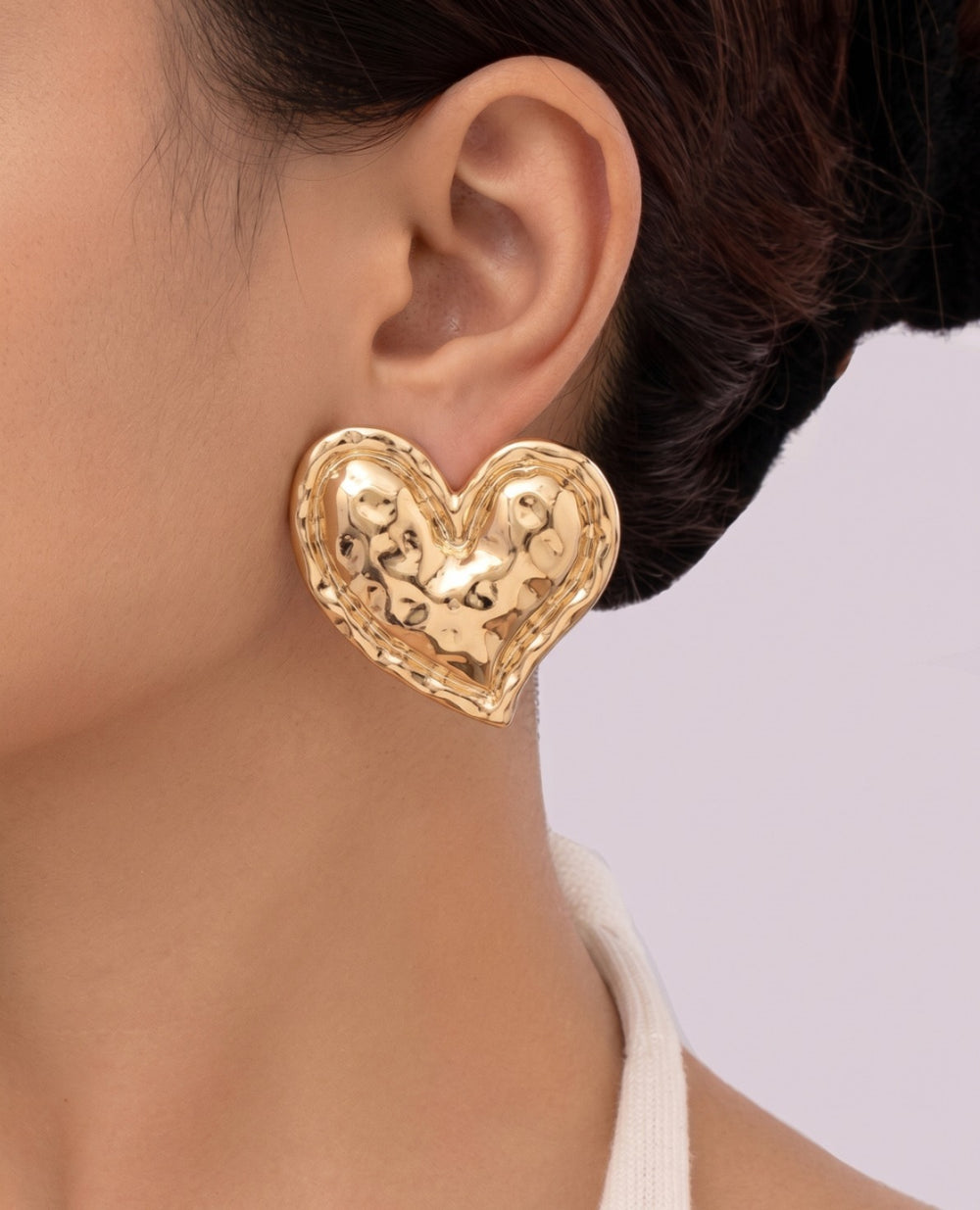 The Golden Melted My-Heart Studs