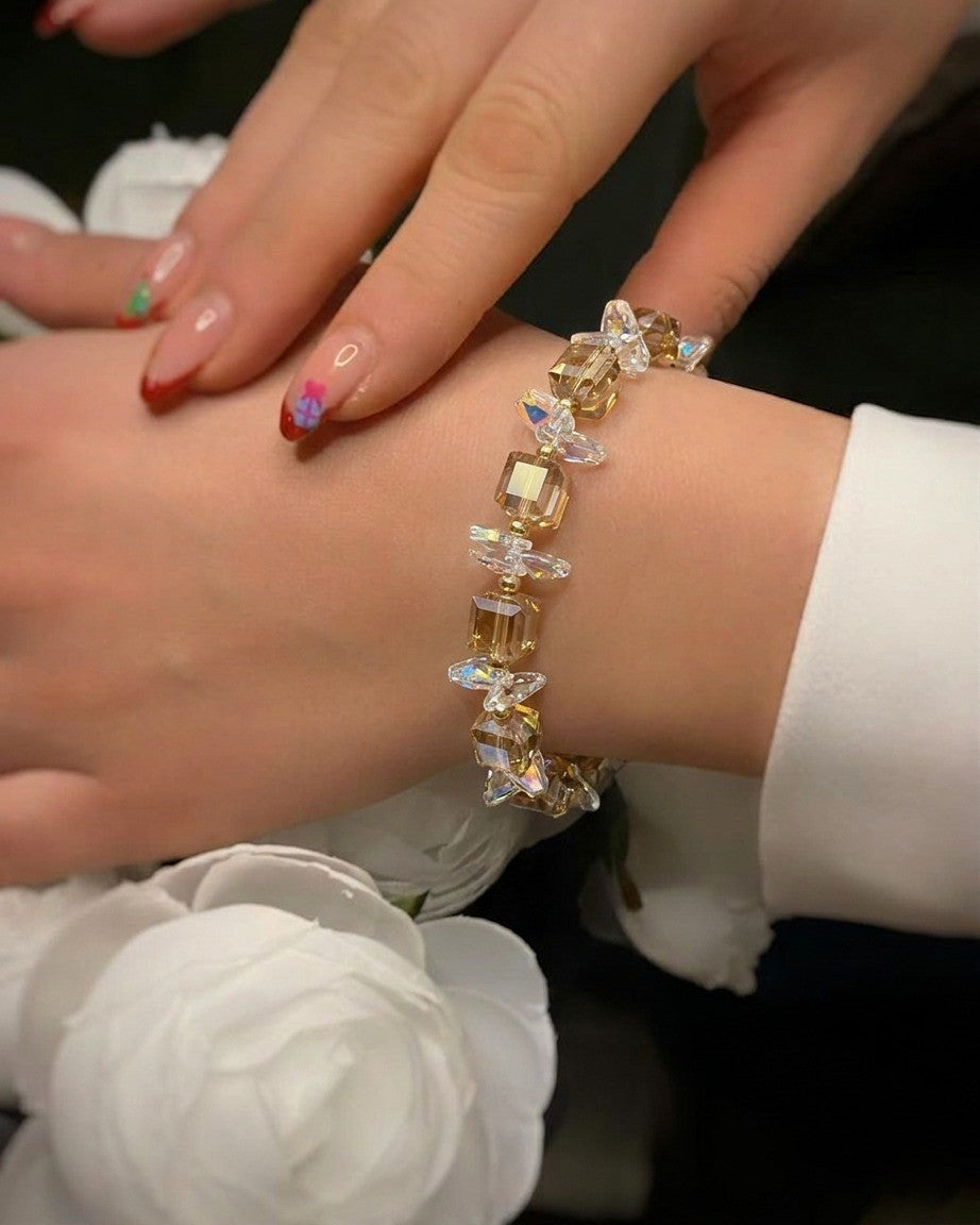 Cinderella's Carriage Crystal Bracelet