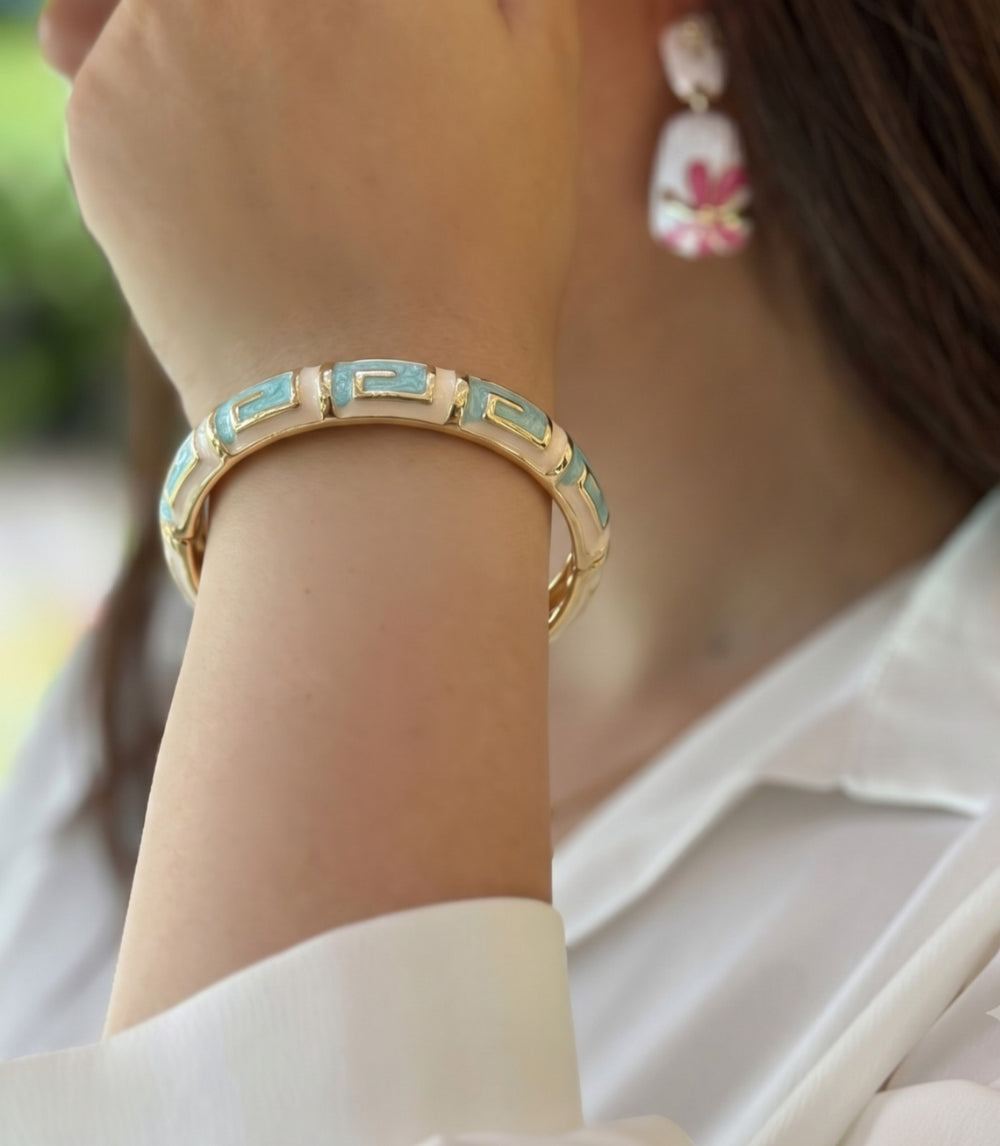 The Neon Maze Bangle