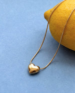 The Velvet Heart Slider Necklace