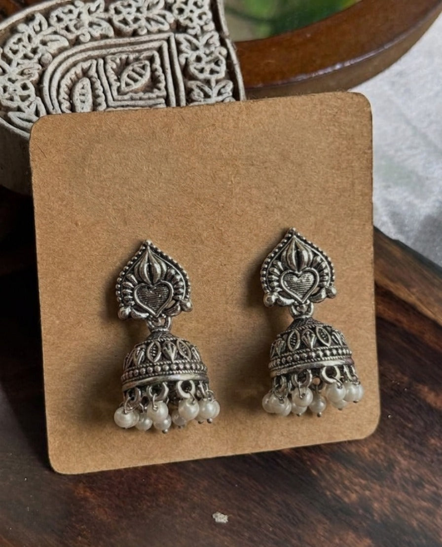 The Dilbar Oxide Jhumkas
