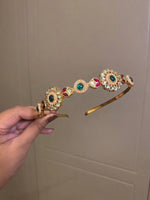 The Shahi Kundan Tiara Band