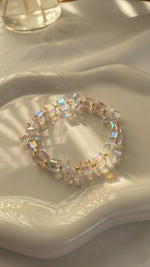 Aurora Borealis Butterfly Bracelet