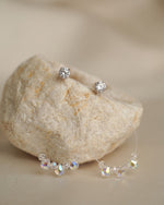 The Noir Deco Silhouette Studs