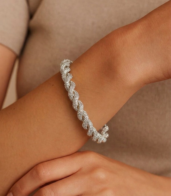 The Diamond Twist Rope Bracelet