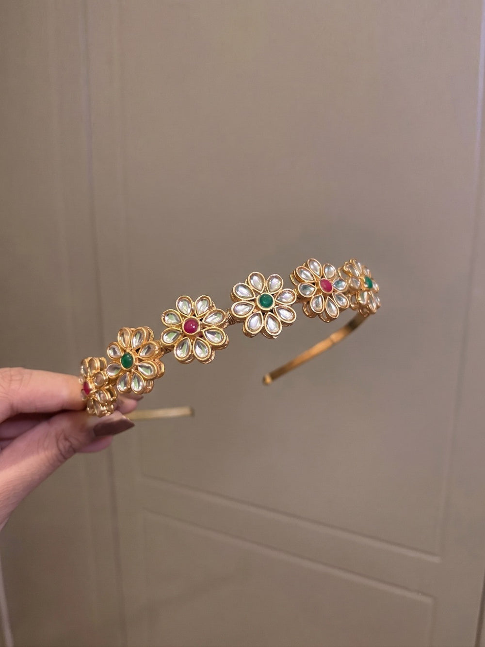 The Royal Vrindavan Floral Tiara