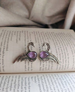 The Hansa Lavender Studs