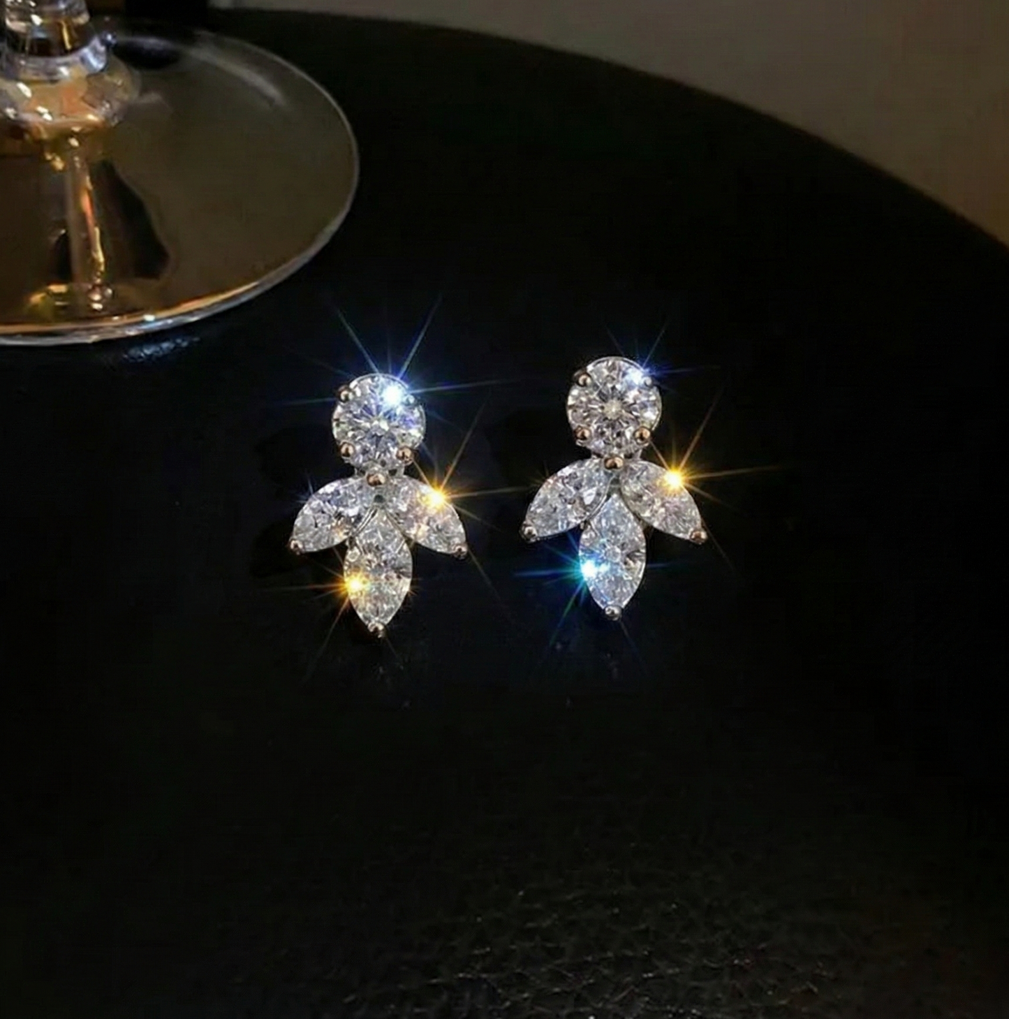 Lily Crystal Earrings