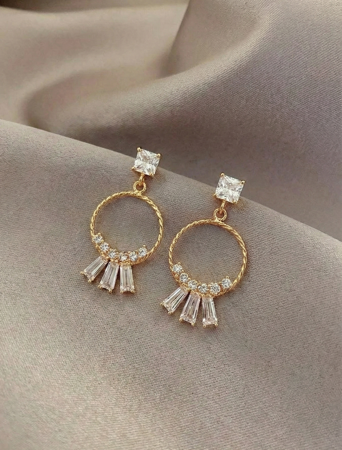 Starlight Halo Earrings