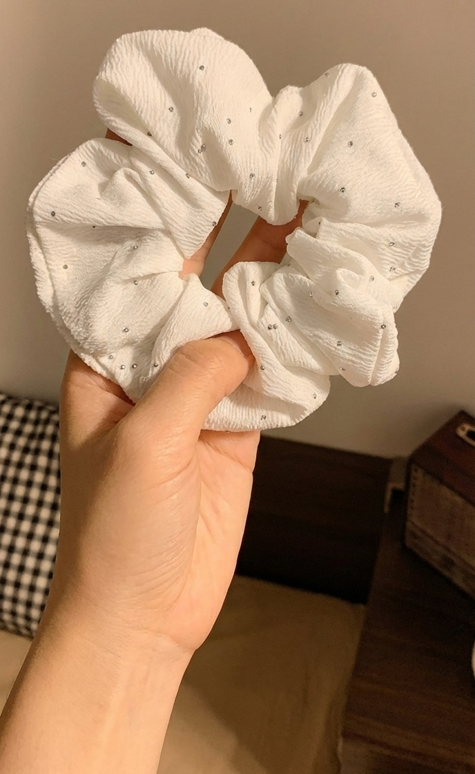Stardust Crinkle Scrunchie