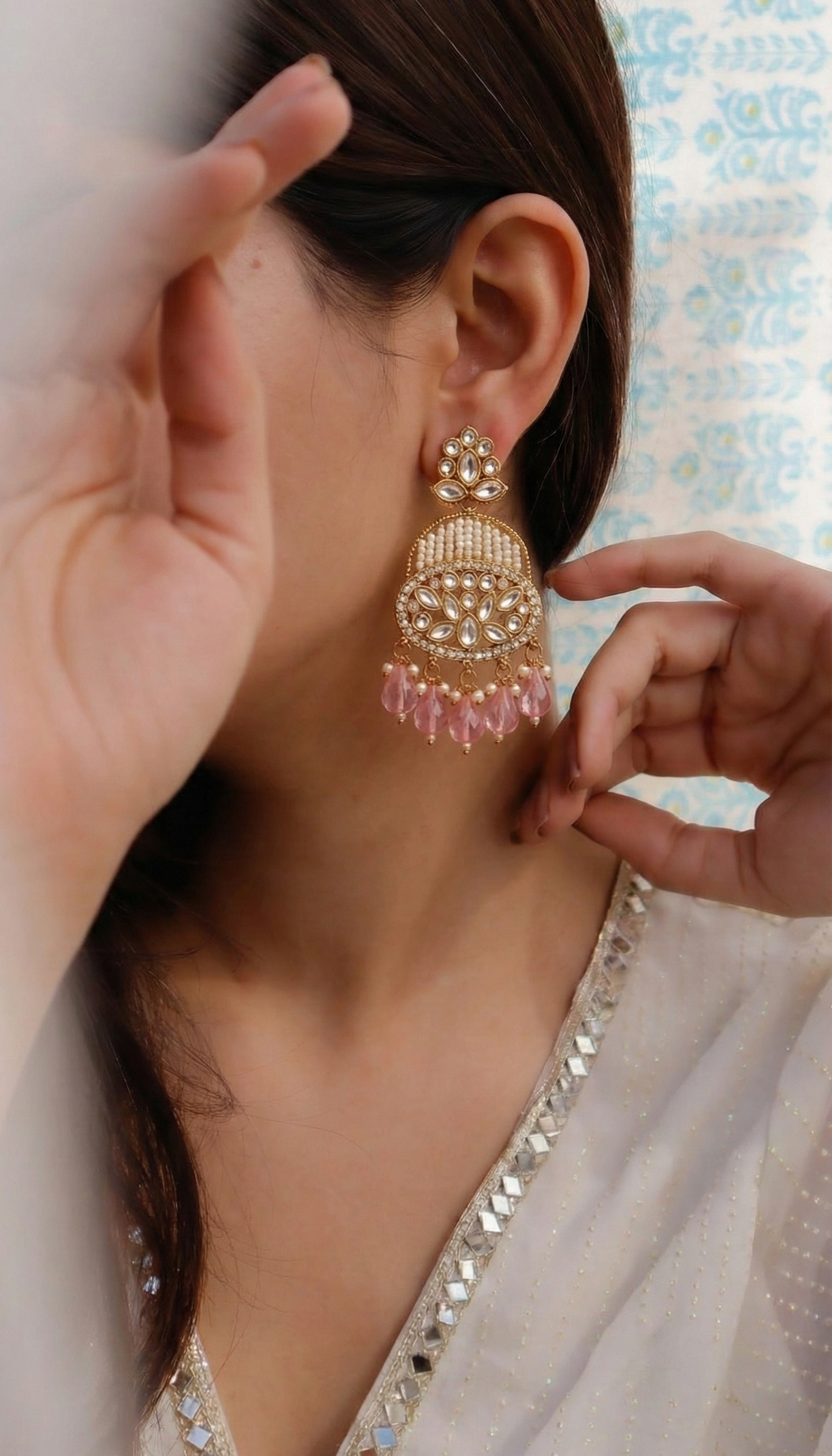 Royal Blush Festival Earrings