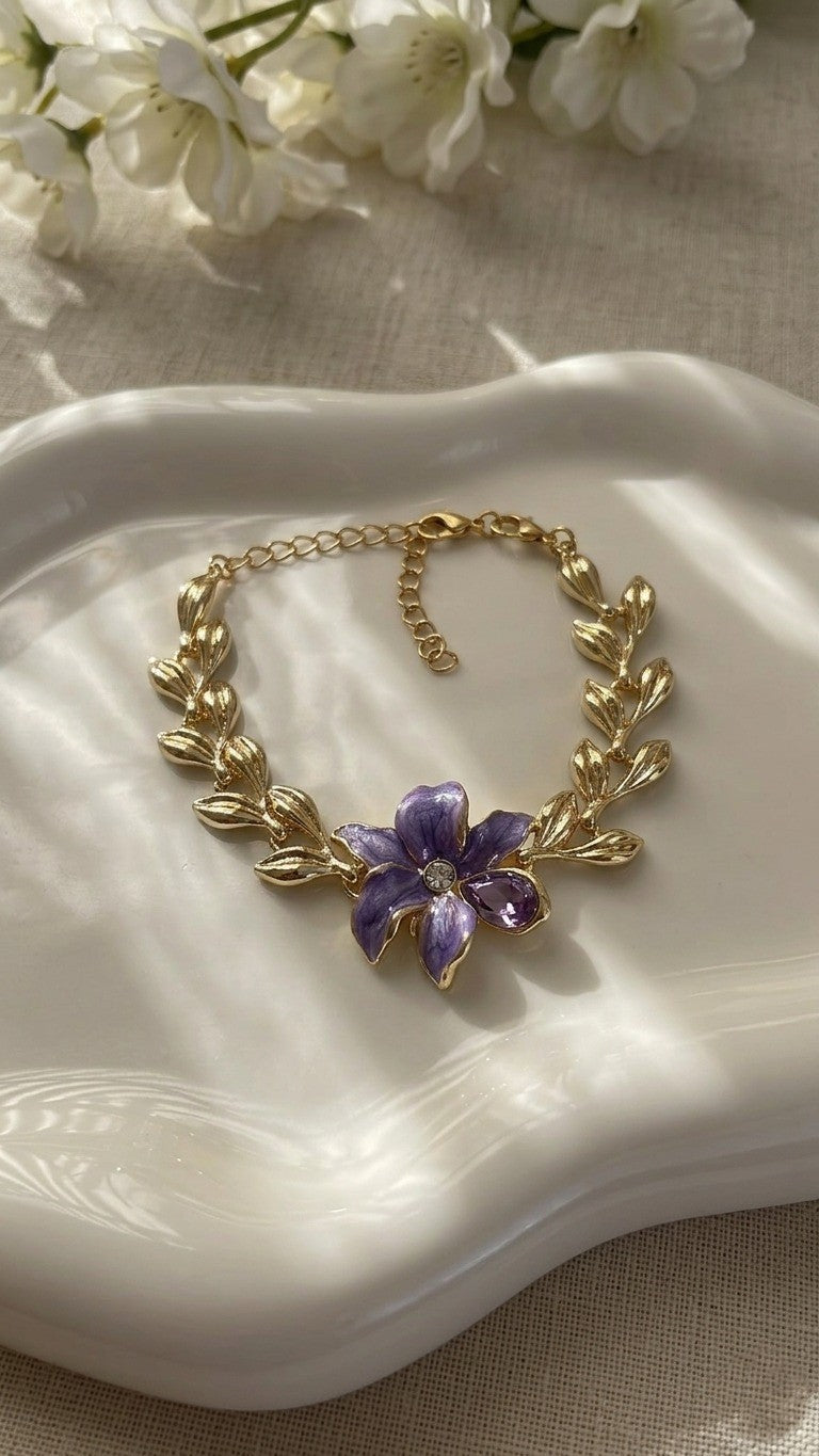 Lavender Blossom Fairy-Tale Bracelet