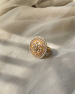 Mayra Meenakari Cocktail Ring