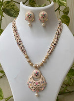 Inaya Pastel Meenakari Mala Set