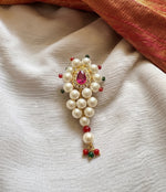 The Shahi Pearl Guchha Saree Brooch