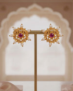 Rajasi Kamal Filigree Studs
