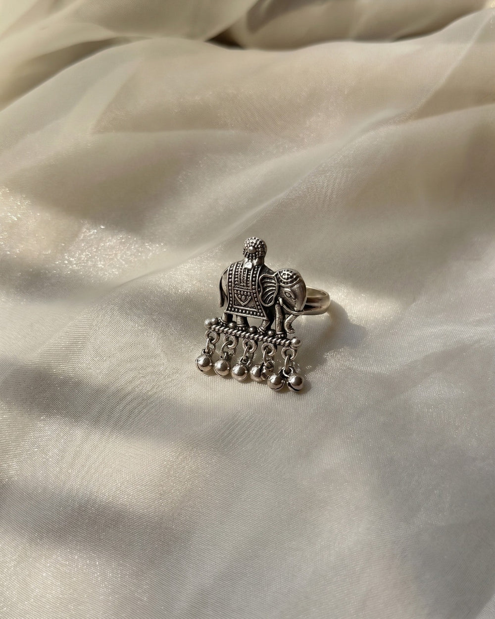 Gajraj Ghungroo Statement Ring