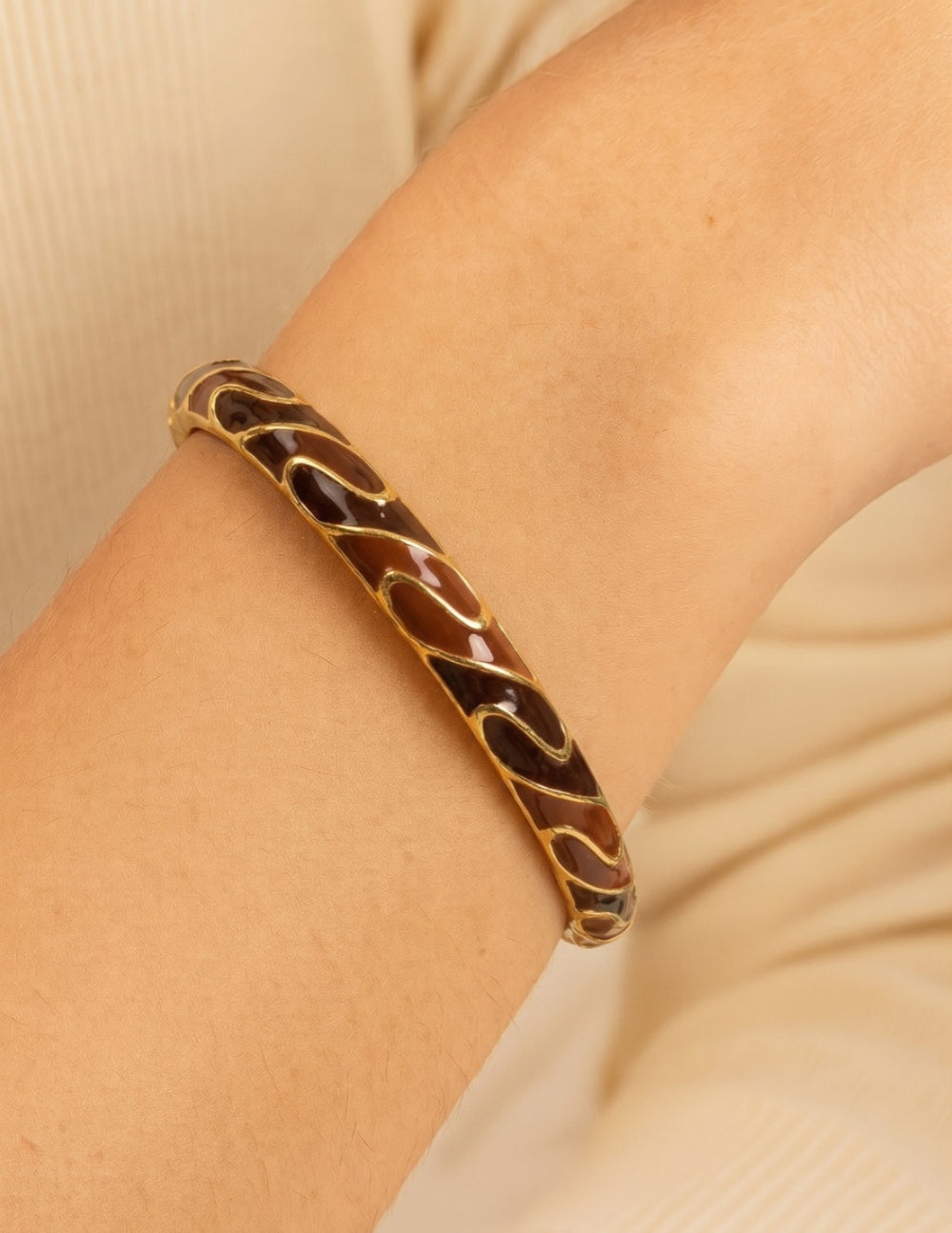 The Cocoa Wave Bangle