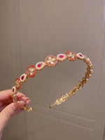 The Gulabi Meena Kundan Tiara