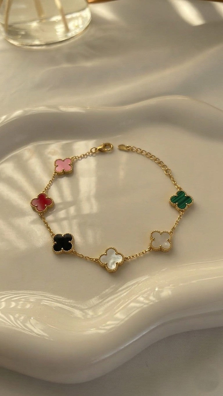 Enchanted Clover Meadow Bracelet