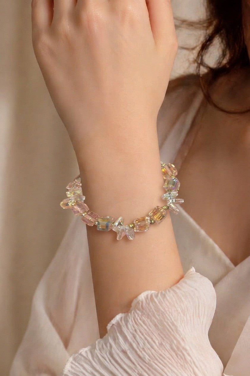 Aurora Borealis Butterfly Bracelet
