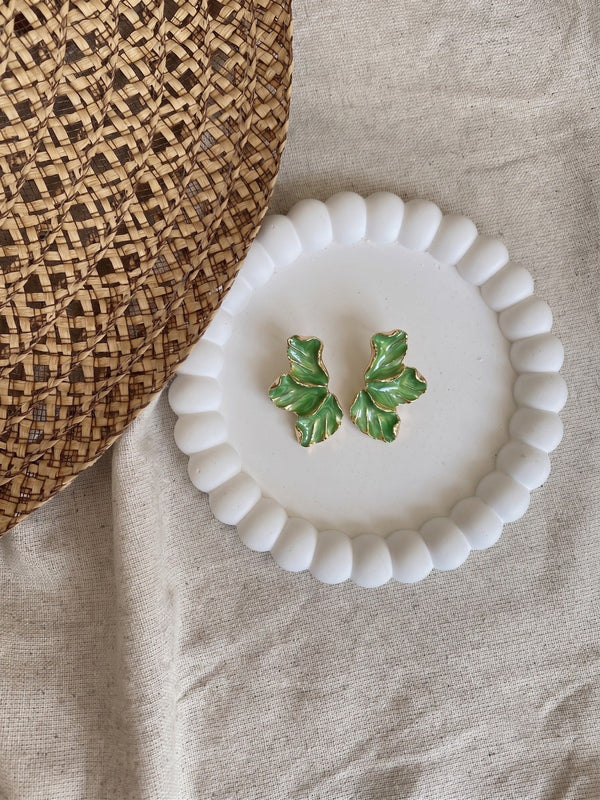 Matcha Meadow Wing Studs 🍵💫