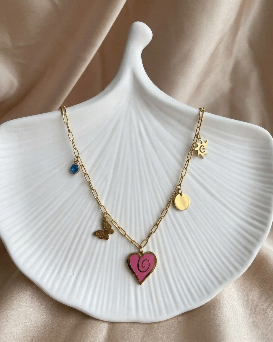 The Whimsical Dreamer Charm Necklace